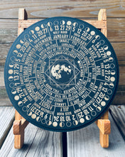 Load image into Gallery viewer, Lunar Calendar 2025 Functional Moon Phase Altar Calendar | Wheel of the Year | 5 Different Designs |