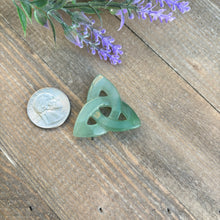 Load image into Gallery viewer, Green Aventurine Triquetra