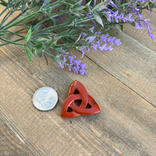 Load image into Gallery viewer, Red Jasper Triquetra