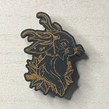 Load image into Gallery viewer, Jackalope Wooden Mystical Magnet