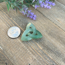 Load image into Gallery viewer, Green Aventurine Triquetra