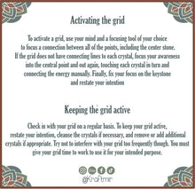 Load image into Gallery viewer, Seed of Life Crystal Grid (Black)