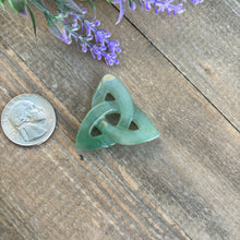 Load image into Gallery viewer, Green Aventurine Triquetra