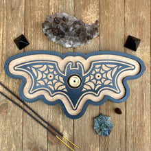 Load image into Gallery viewer, Bat Shaped Dual Incense Burner