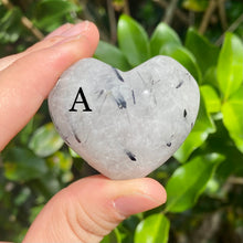 Load image into Gallery viewer, Tourmaline in Quartz Hearts (You Pick)