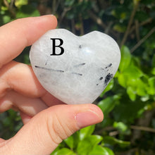 Load image into Gallery viewer, Tourmaline in Quartz Hearts (You Pick)