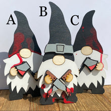 Load image into Gallery viewer, Slasher Halloween Gnome Decor