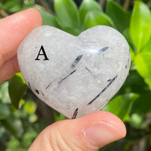 Load image into Gallery viewer, Tourmaline in Quartz Hearts (You Pick)