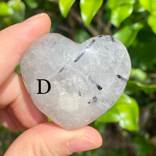 Load image into Gallery viewer, Tourmaline in Quartz Hearts (You Pick)
