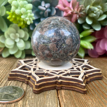 Load image into Gallery viewer, Garnet Sphere 50mm