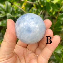 Load image into Gallery viewer, Blue Calcite Sphere (Pick One)