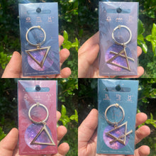 Load image into Gallery viewer, Air Element Keychain | Written in the Stars | Air Signs | Libra | Aquarius | Gemini