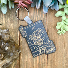 Load image into Gallery viewer, Gemini Zodiac Keychain | Floral Zodiac Keychain | May 21 - June 20 |