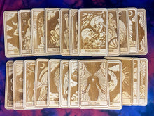 Load image into Gallery viewer, Temperance Tarot Card | Major Arcana | Mystic Wooden Major Arcana Tarot | Witchy Birch Major Arcana Décor Card | Natural WoodGrain