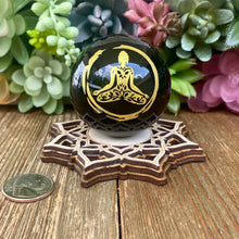 Load image into Gallery viewer, Obsidian Sphere 60mm