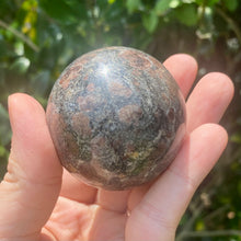 Load image into Gallery viewer, Garnet Sphere 50mm
