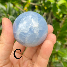 Load image into Gallery viewer, Blue Calcite Sphere (Pick One)