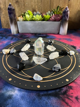 Load image into Gallery viewer, Seed of Life Crystal Grid (Black)