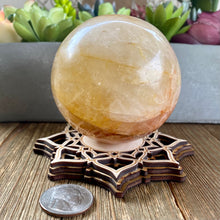 Load image into Gallery viewer, Golden Healer 73mm Sphere