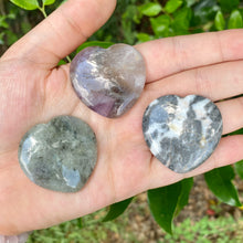 Load image into Gallery viewer, Intuitively Picked Worry Stone | Natural Crystal Worry Gemstones | Thumb Meditation Gemstone