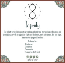 Load image into Gallery viewer, Infinity Crystal Grid