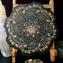 Load image into Gallery viewer, Wheel of the Year Functional Altar Calendar (Ornate Design)