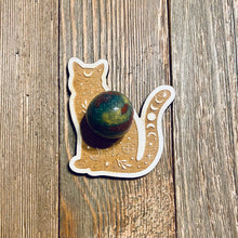 Load image into Gallery viewer, Cat Crystal Sphere Holder