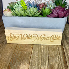 Load image into Gallery viewer, Stay Wild Moon Child Shelf Decor