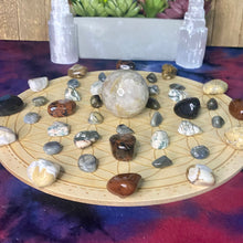 Load image into Gallery viewer, Flower of Life Crystal Grid