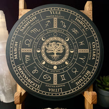 Load image into Gallery viewer, Wheel of the Year Functional Altar Calendar (Simple Design)
