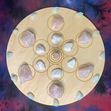 Load image into Gallery viewer, Fruit of Life Crystal Grid
