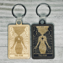 Load image into Gallery viewer, The Star Tarot Card Keychain | Major Arcana |