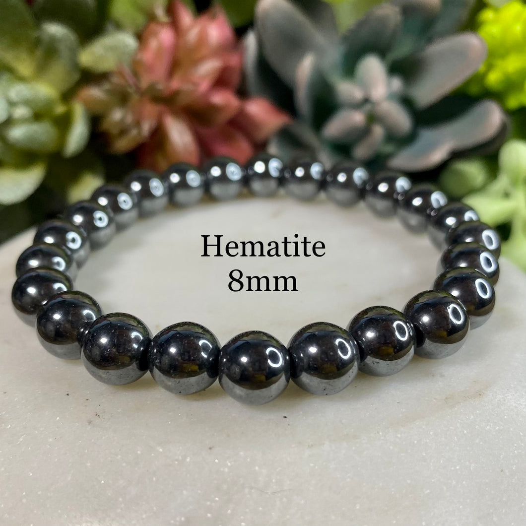 Hematite Bracelet - 8mm