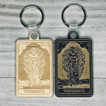 Load image into Gallery viewer, Temperance Tarot Card Keychain | Major Arcana |