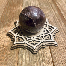Load image into Gallery viewer, Layered Crystal Sphere Holder