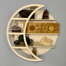Load image into Gallery viewer, Sun and Moon Shelf Decor