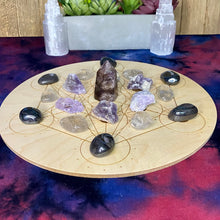 Load image into Gallery viewer, Metatron’s Cube Crystal Grid