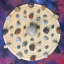 Load image into Gallery viewer, Flower of Life Crystal Grid