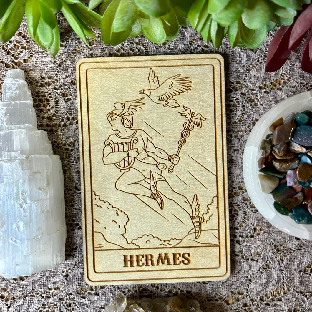 Hermes Deity Card