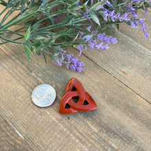 Load image into Gallery viewer, Red Jasper Triquetra
