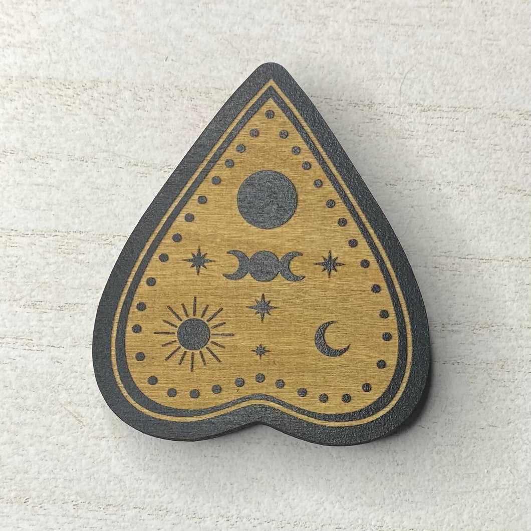 Planchette Wooden Magnet