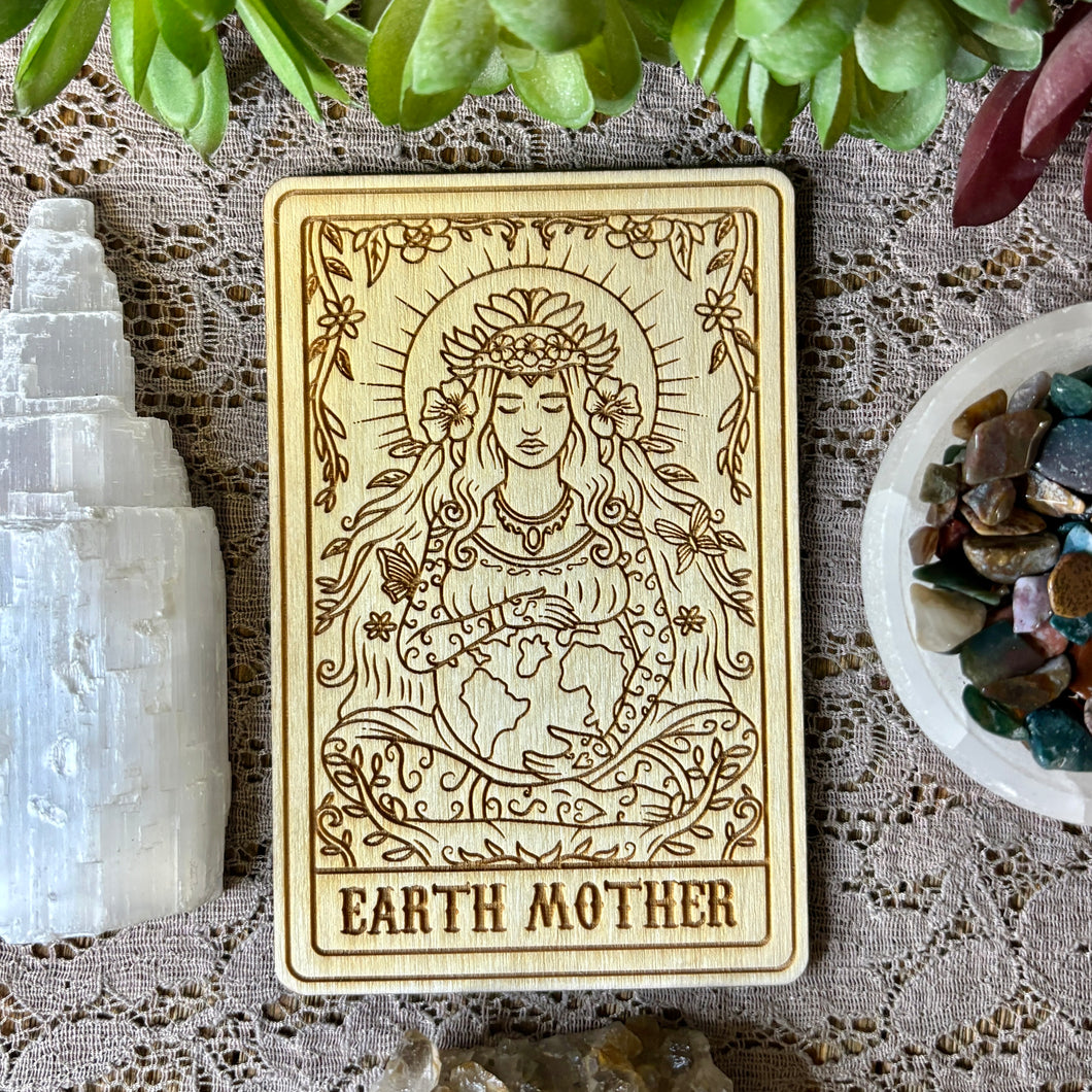 Earth Mother Deity Card