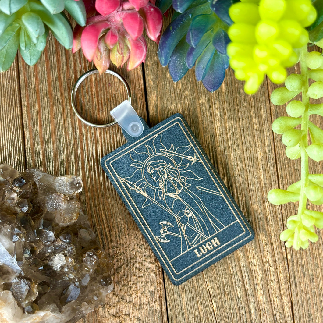 Lugh Deity Keychain