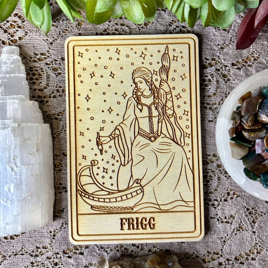 Frigg Deity Card