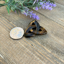 Load image into Gallery viewer, Tigers Eye Triquetra
