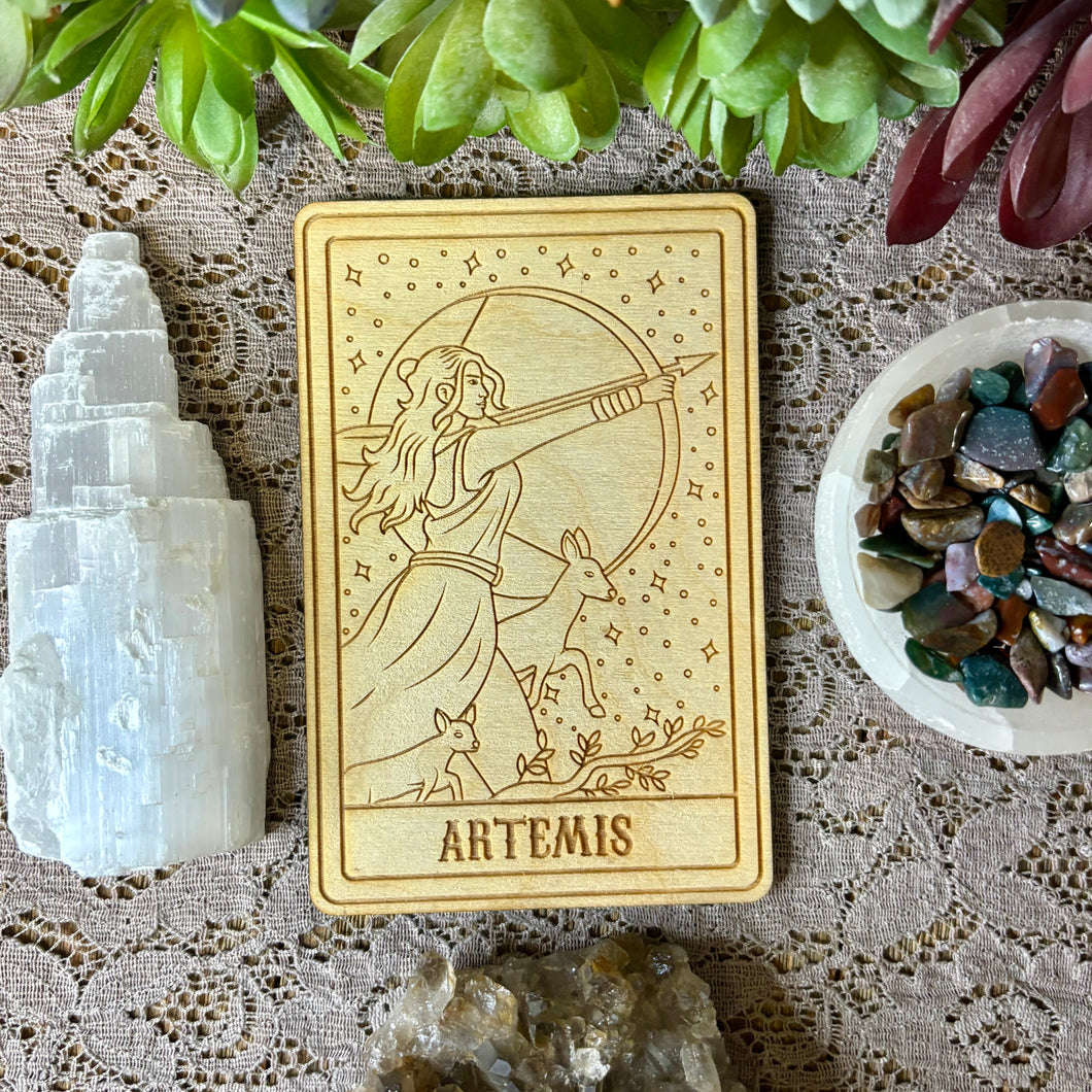 Artemis Deity Card