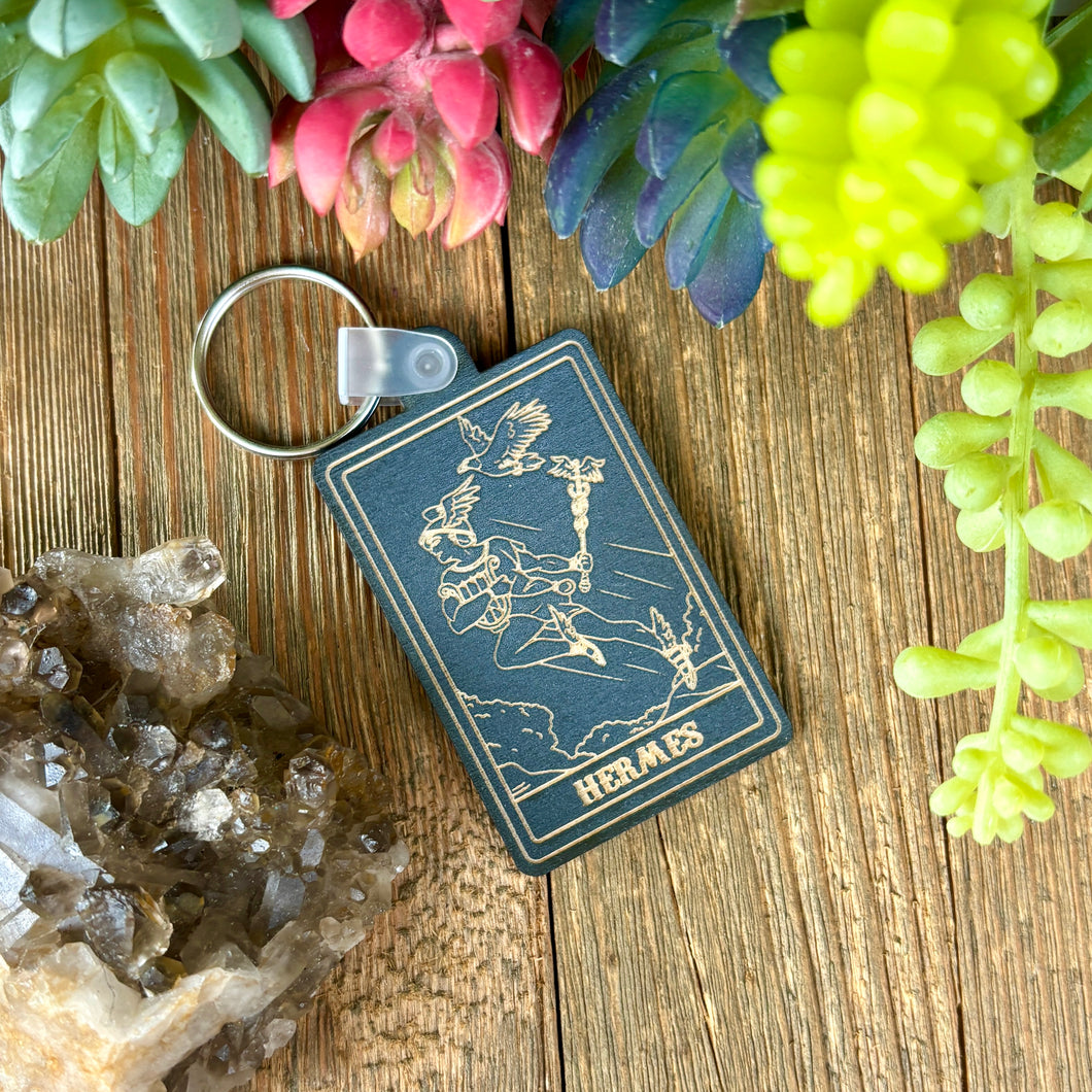 Hermes Deity Keychain