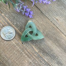 Load image into Gallery viewer, Green Aventurine Triquetra
