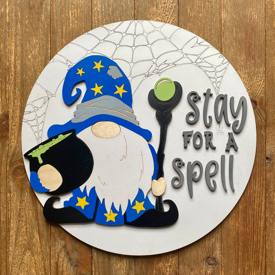 Wizard Gnome Sign 