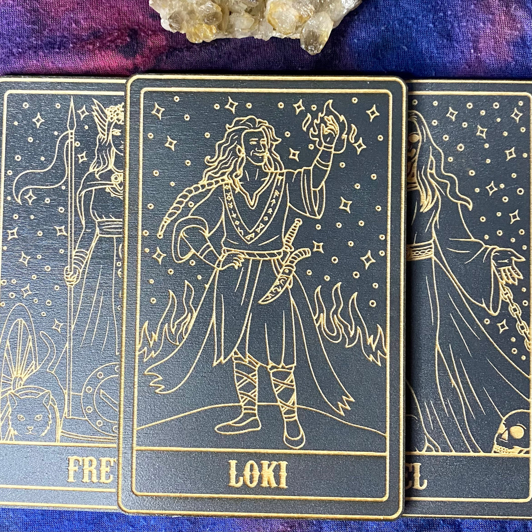Loki Deity Card